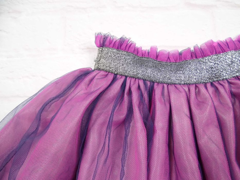 Nowa!Spódniczka z srebną gumką Polska92,98,104,110,116,122,134,140,146