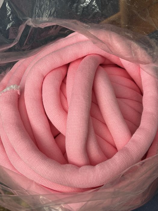 Пряжа для сумок Yarnart Marshmallow рожевий колір 907 відтінок