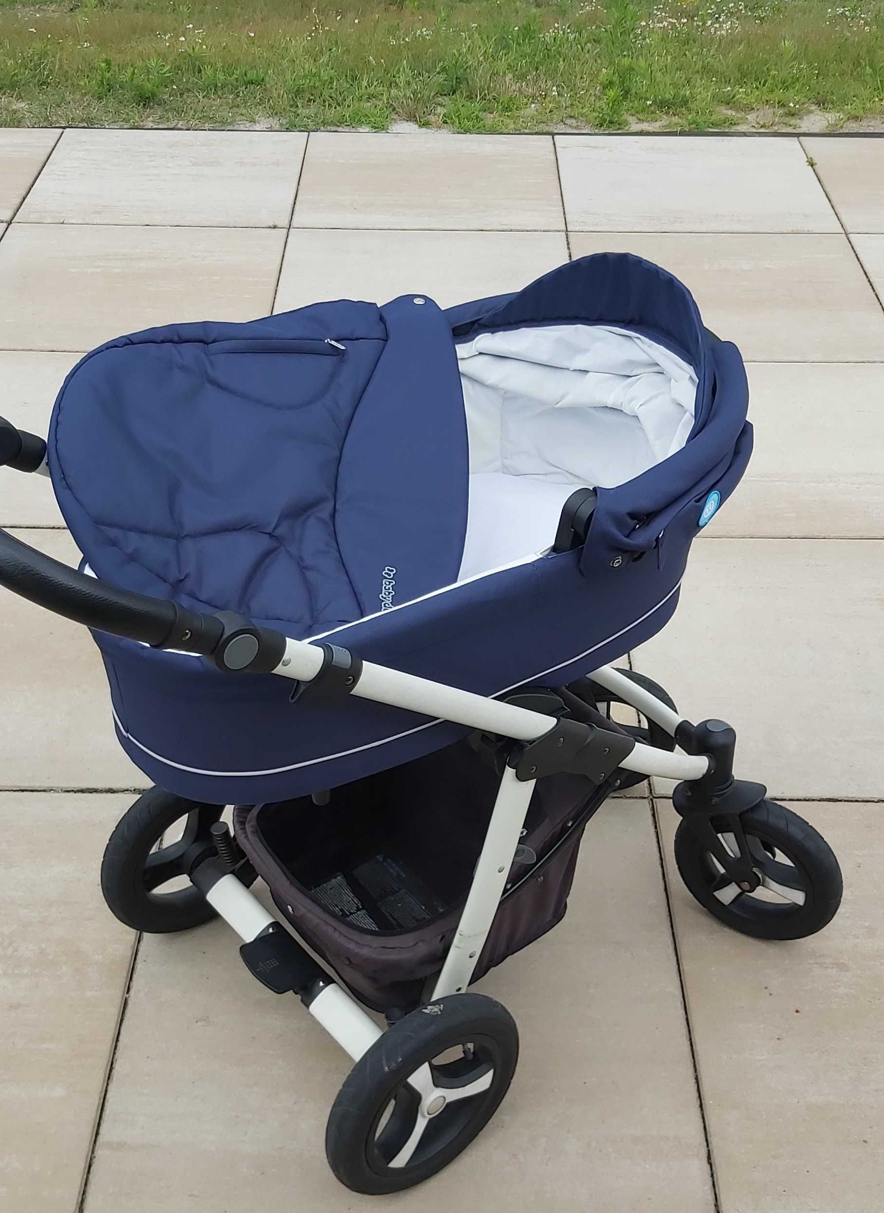 Wózek + Spacerówka Baby Design Luop 2 w 1 + Torba