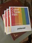Polaroid color i-type film 4x8