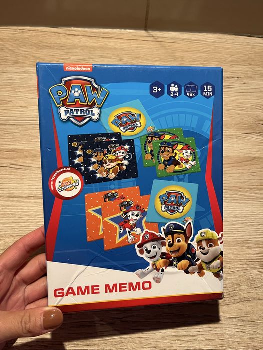Gra Memo, Psi Patrol, dla chłopca, dla dziewczynki, 3+