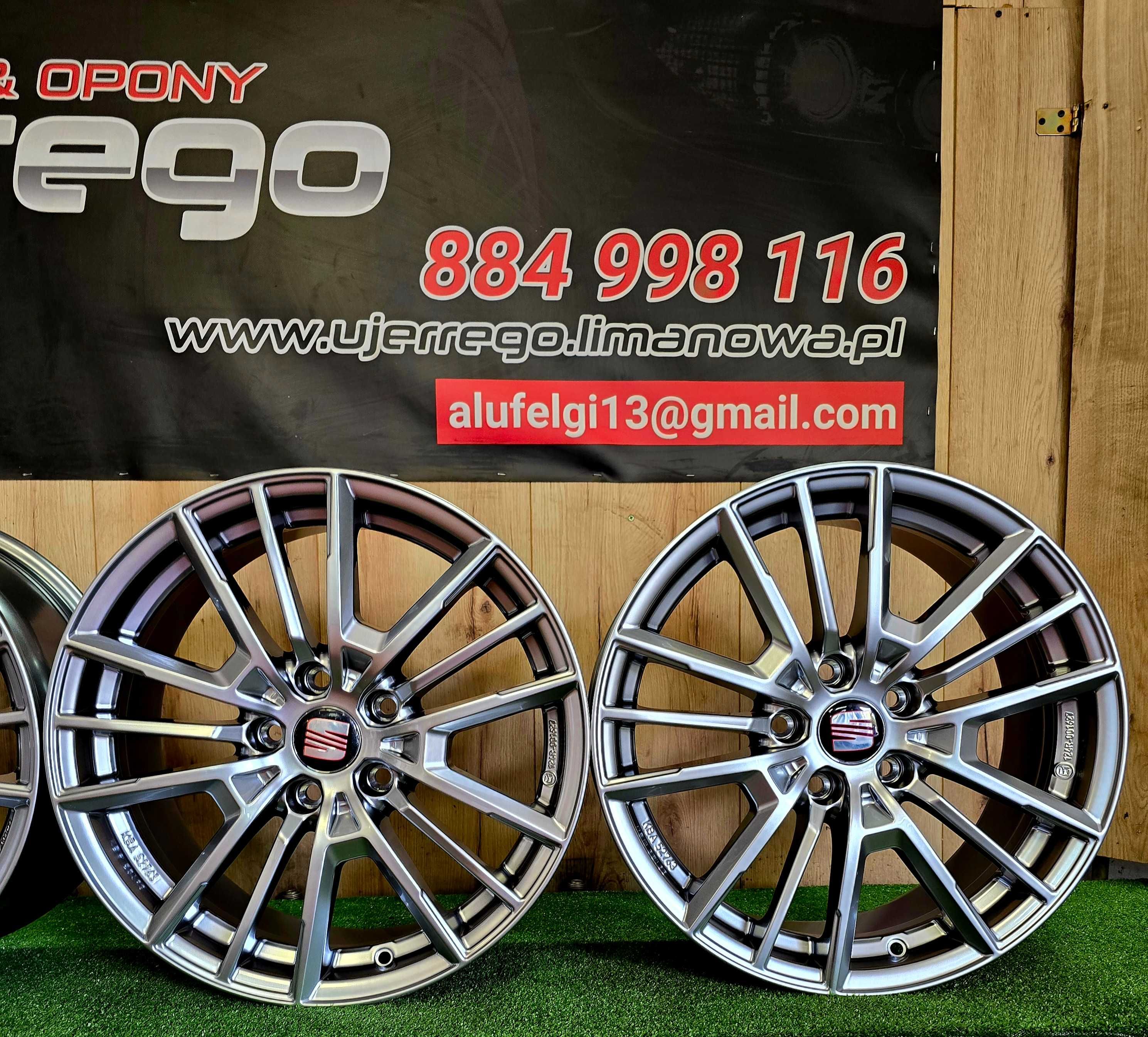 NOWE ALUFELGI SEAT 17x5x112 - Altea,Ateca,Terraco,Leon,Toledo,Exeo