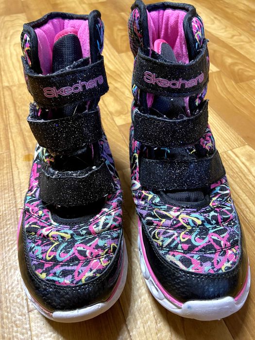 Дитячі чоботи Skechers розмір 35