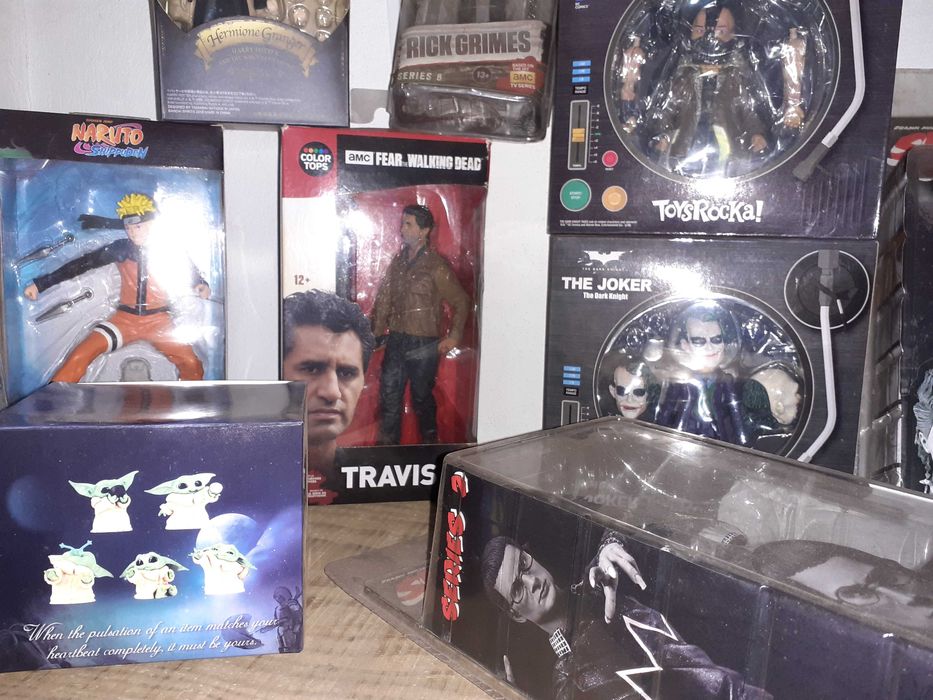 Figuras Star Wars Harry Potter Naruto Walking Dead Joker Bane Sin City