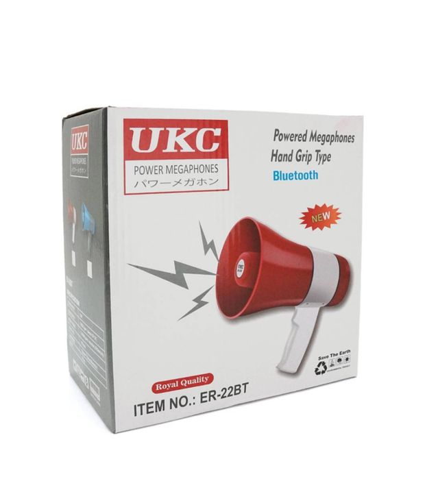 Громкоговоритель, рупор, мегафон с USB, Bluetooth