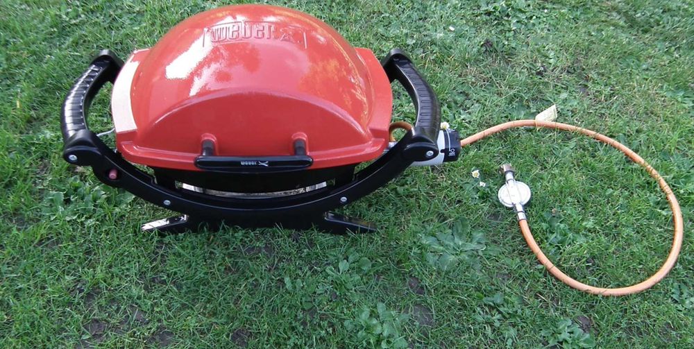 Weber grill gazowy mobilny camping kamper