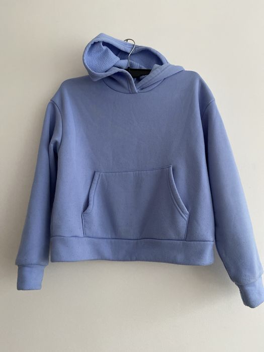 Ciepla bluza w niebieskim kolorze