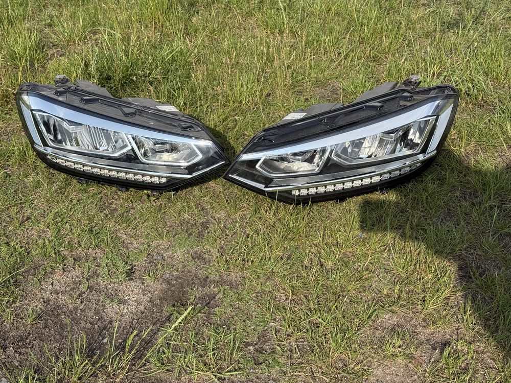 Lampy przednie VW Touran 5TB full led EU cale cena za komplet
