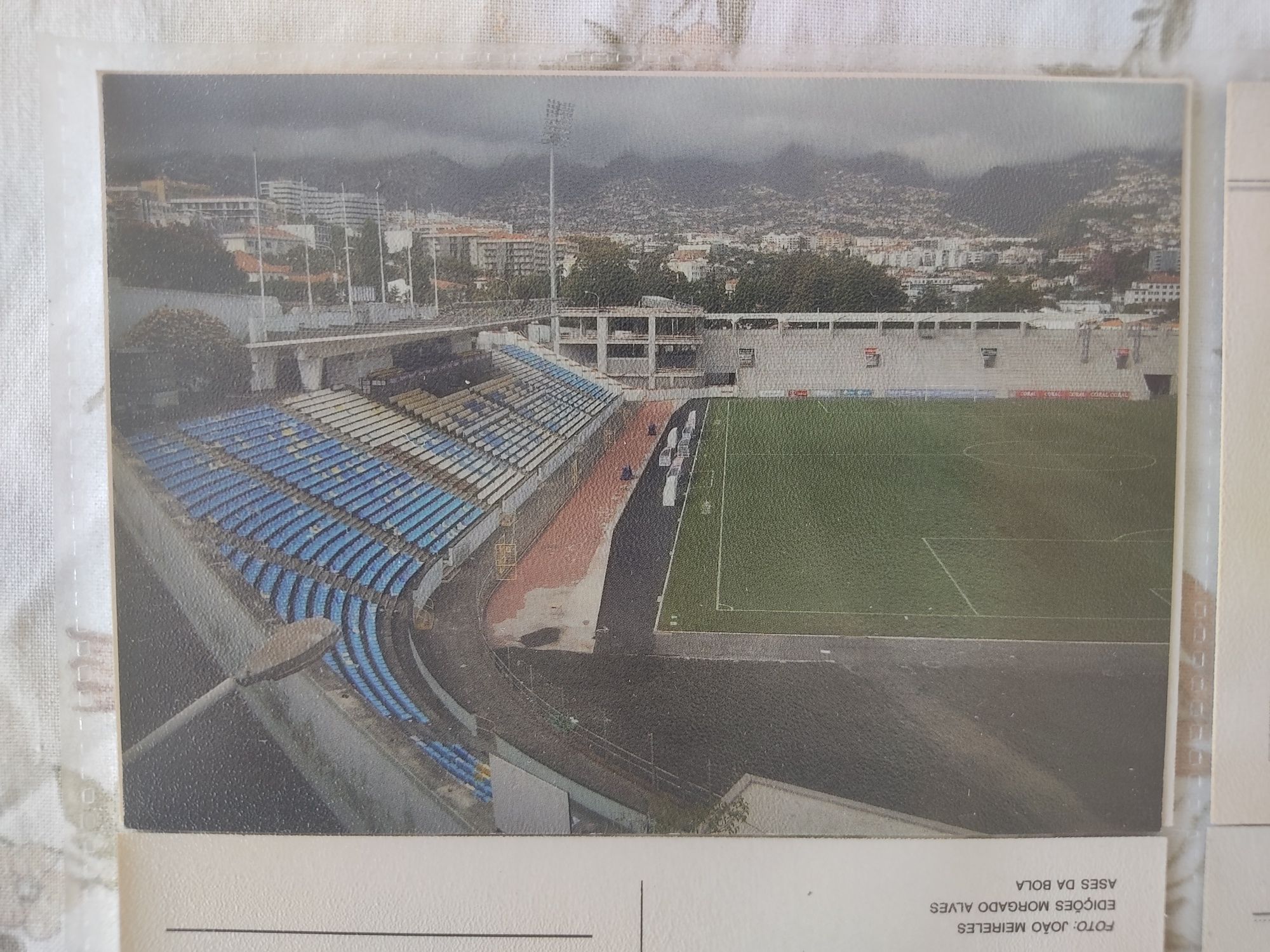 Postais do estádio do Marítimo, Funchal, Madeira