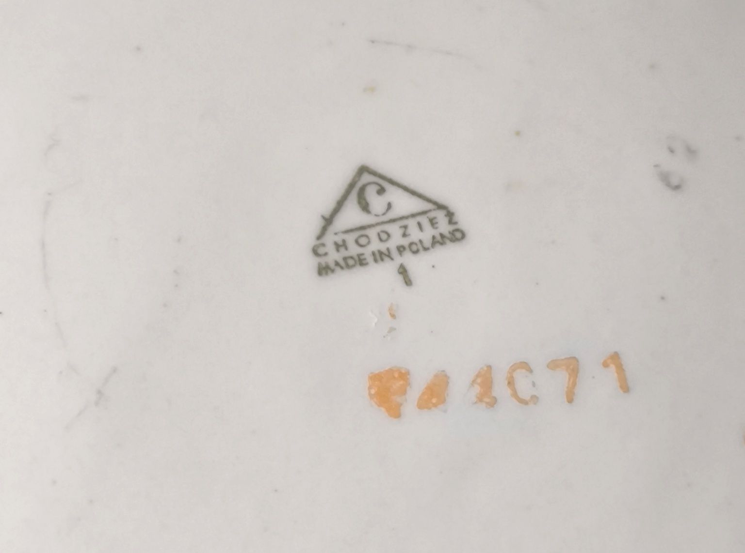 Patera z garnituru deserowego Chodzież róże piękna stara porcelana
