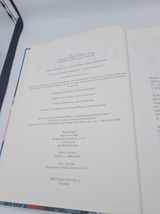 Ilustrowany Leksykon dla dzieci stan bdb