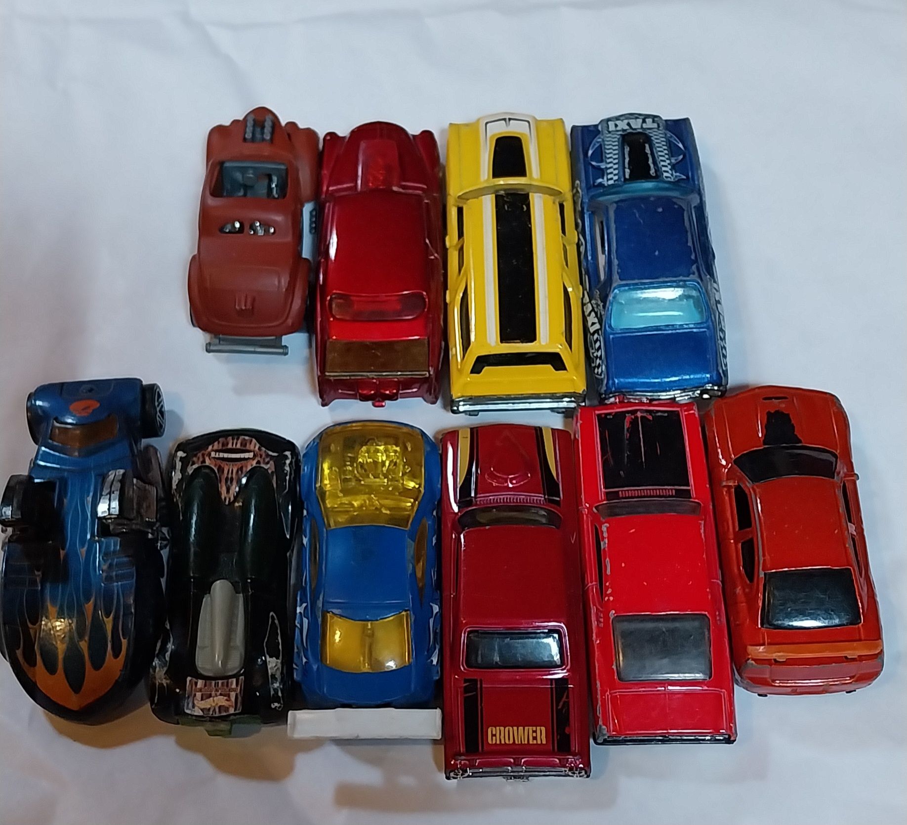 Lote de 10 miniaturas Hot wheels
