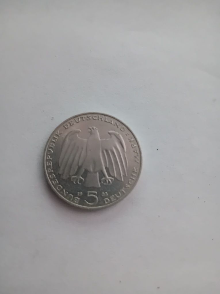 Niemiecka moneta 5 Marek 1983