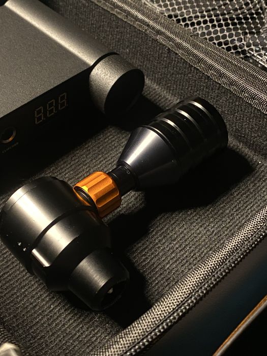 Máquina de Tatuagem Cheyenne + Fonte + Pedal + Grip Extra