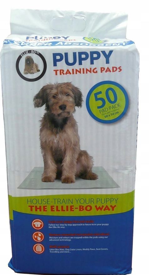 Ellie-Bo Maty Treningowe Dla Psa Aktywny Węgiel Drzewny 50Szt 60X54Cm