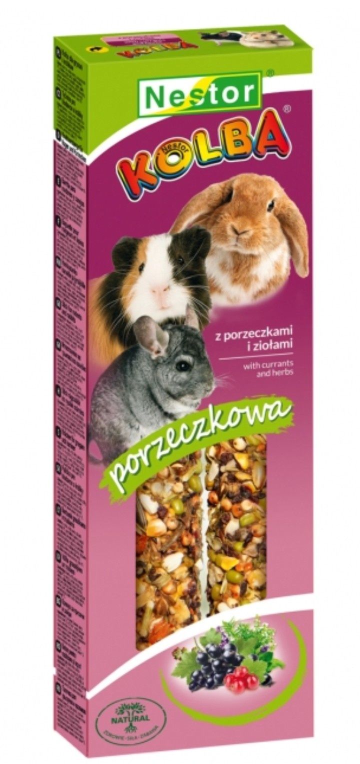 Kolba Classic dla gryzoni i królików z porzeczkami i ziołami