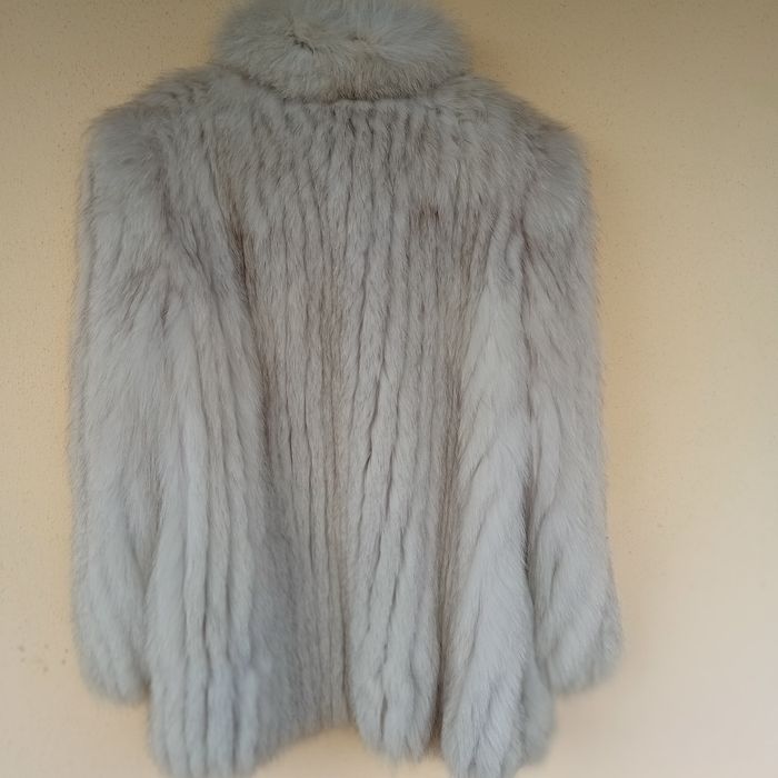 Casaco de pelo de raposa de senhora