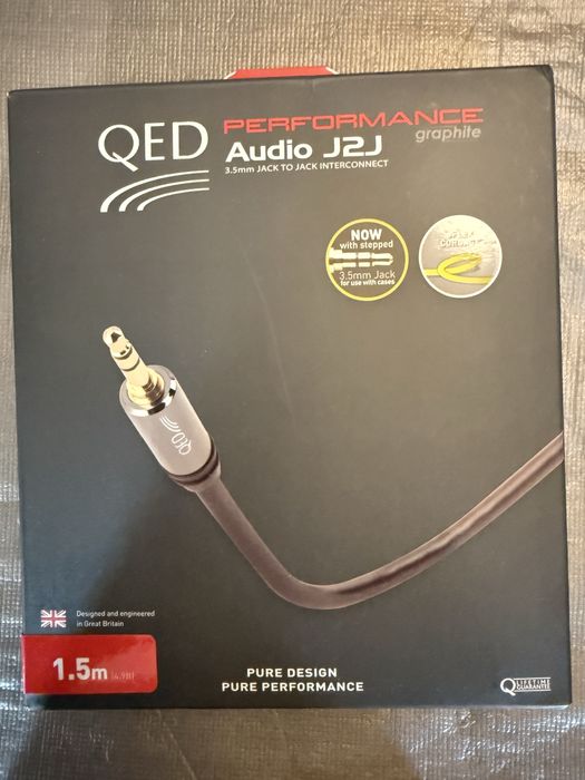 Cabos QED J2J 3,5mm (1,5m), QED SS-21, Qed XT40i, kimber Kable (1m)