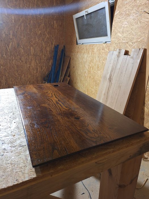 Blat dębowy 120 x 58 cm