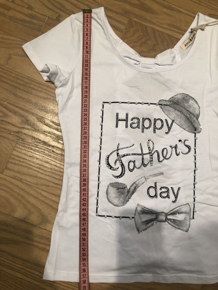 Футболка на Father’s Day, Family look, футболка женская на папин день