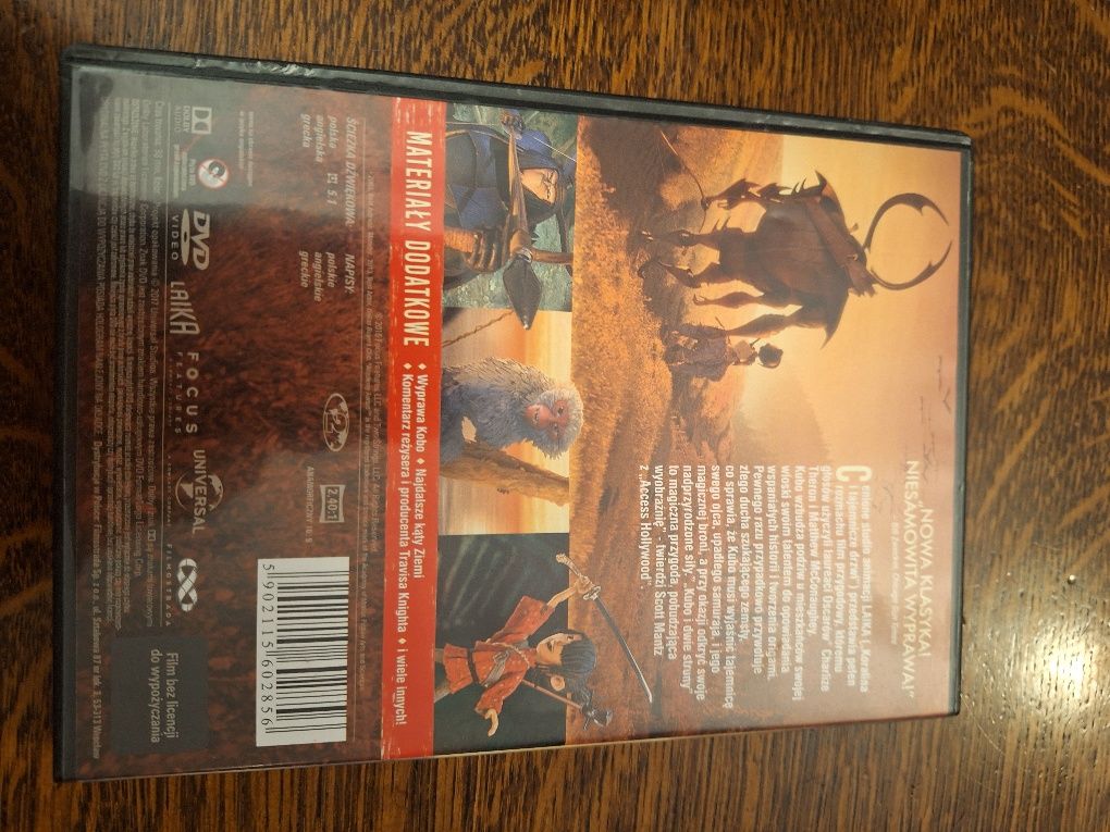 Kubo i dwie struny. DVD. Universal