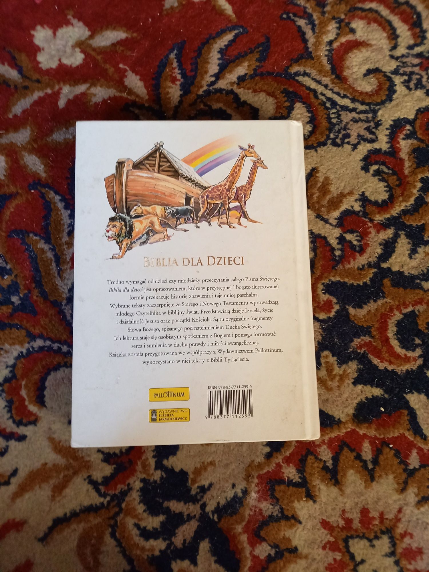 Biblia dla dzieci  Stan b.dobry