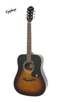 EPIPHONE violão Dreadnought Acoustic Guitar - Vintage Sunburst