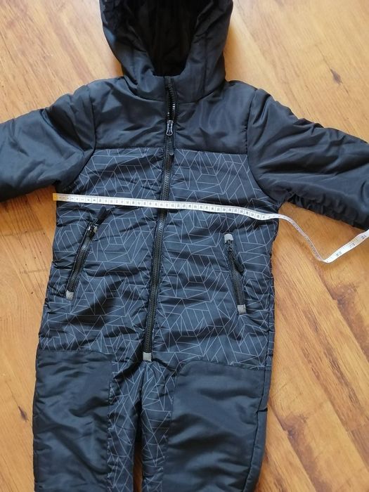 Комбінезон дитячий зимовий Sinsay р. 116/122 чорний суцільний
