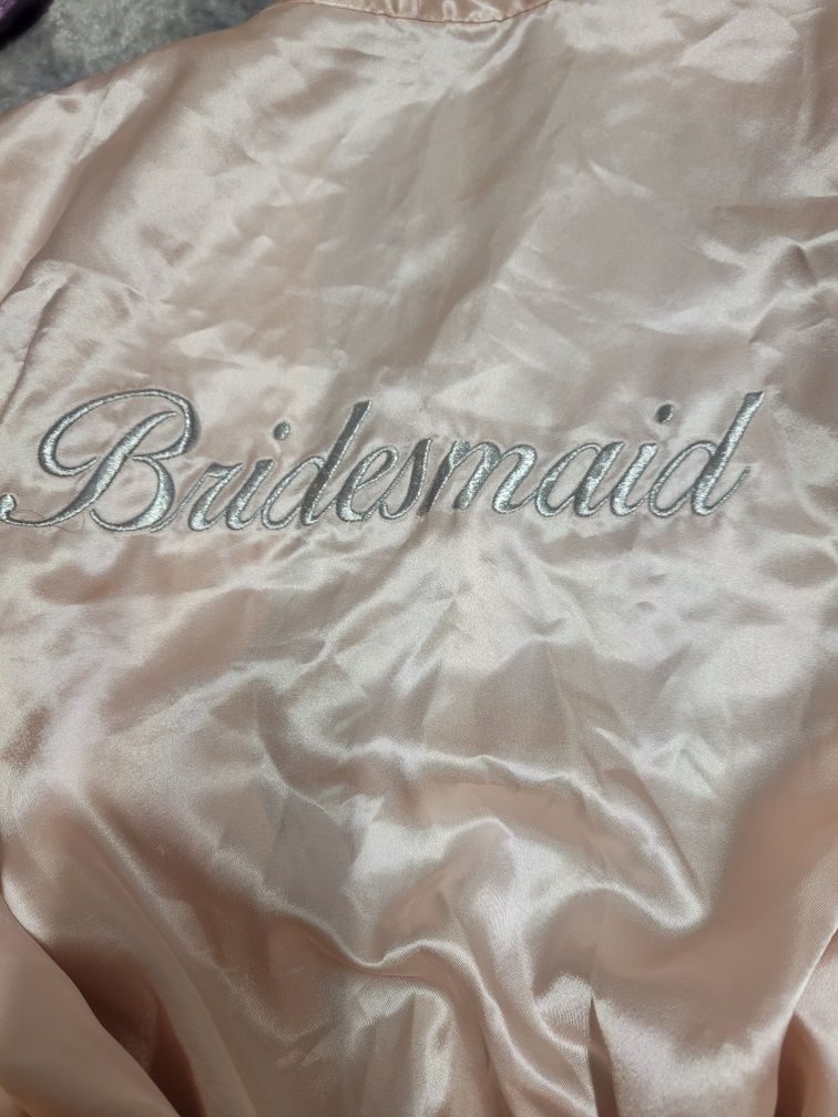 Шовковий халат bridesmaid подружка нареченої атласний подруга невести