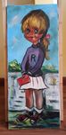 Tela de menina pastel