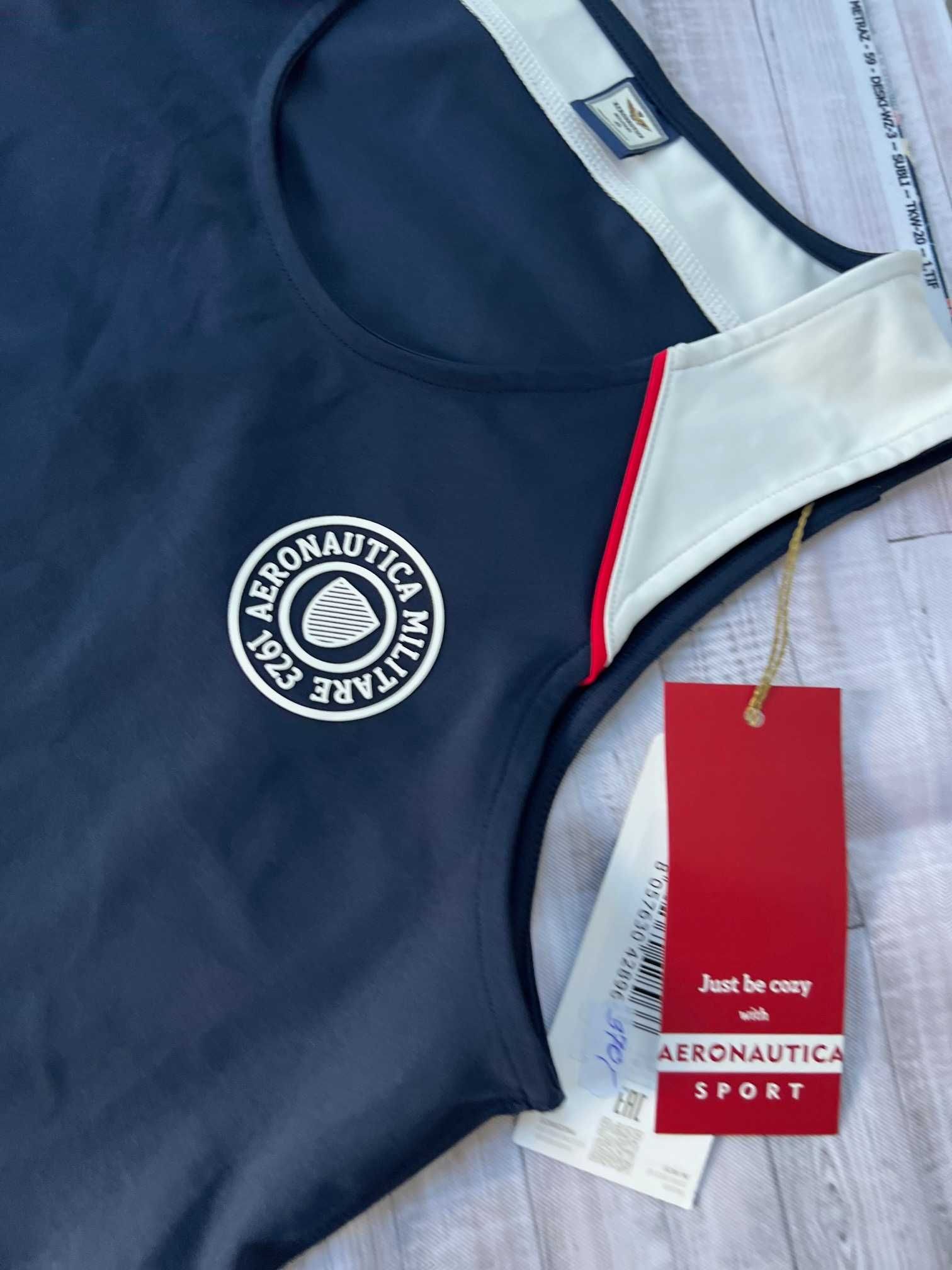 AM Aeronautica Militare zestaw sportowy na siłownię legginsy top nowe