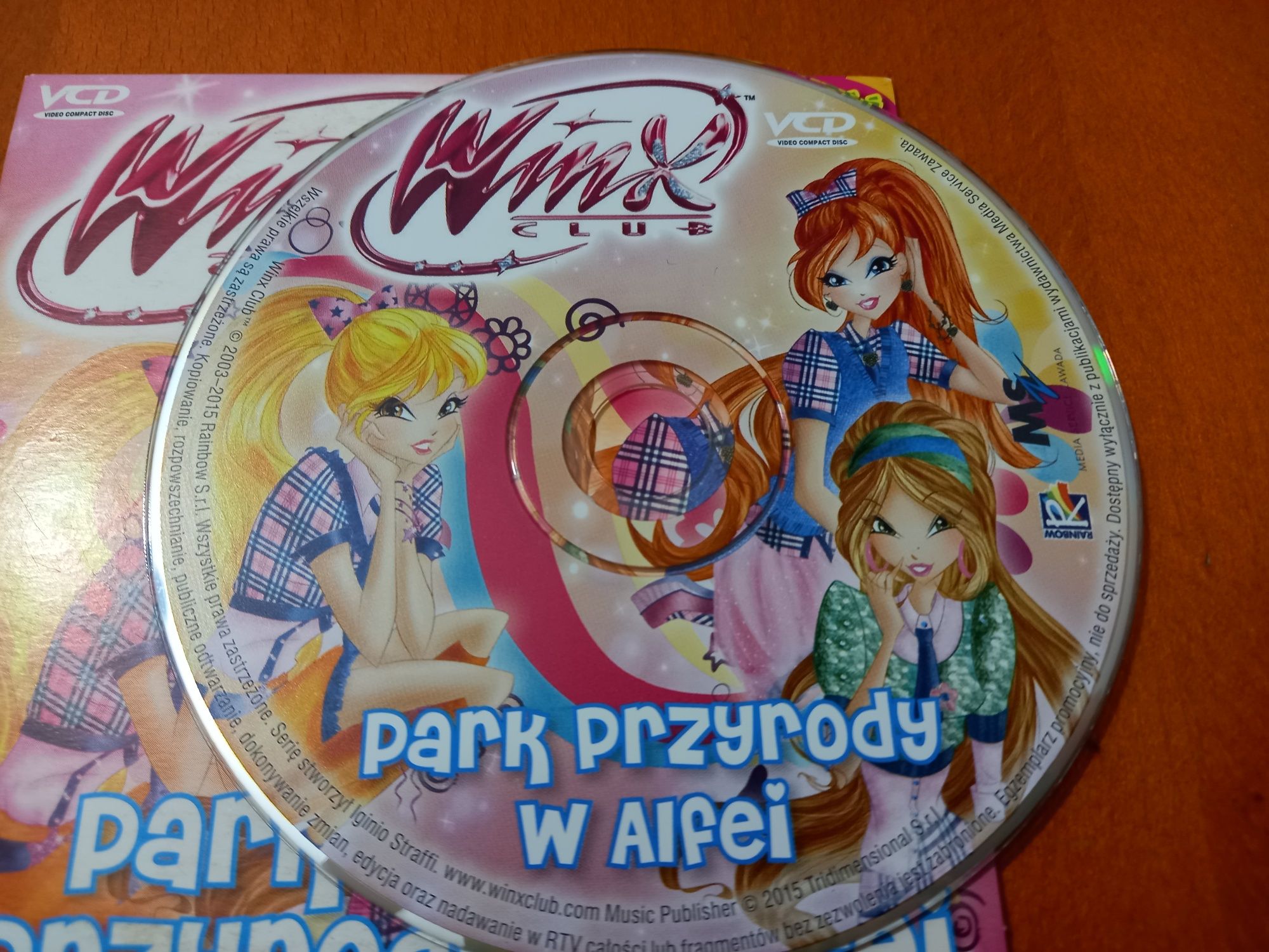 Film Winx Club Park Przyrody w Alfei Video CD