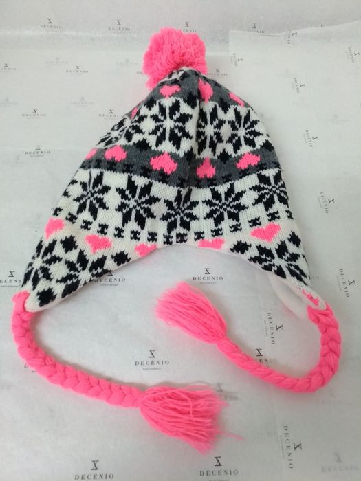 Gorro de menina para a neve