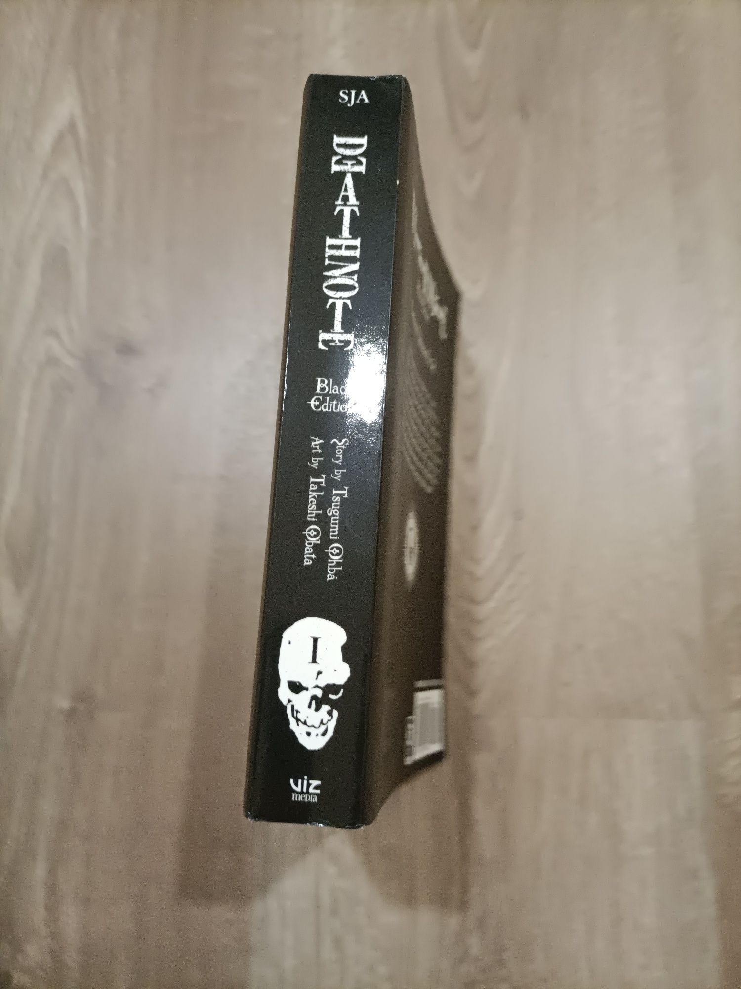 Manga de death note black edition em inglês