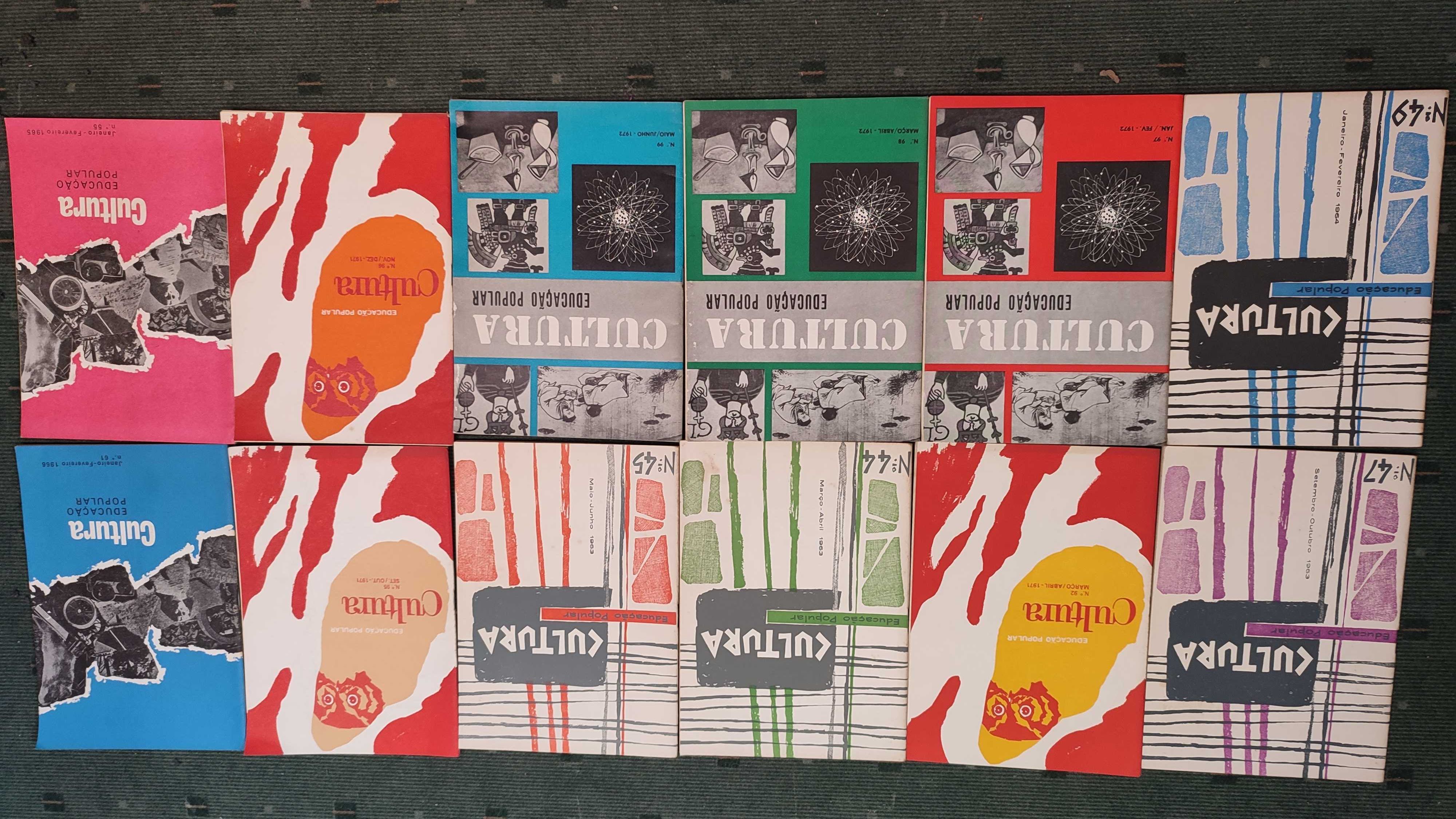 Lote 44 Revistas Cultura Educação Popular - Anos 60