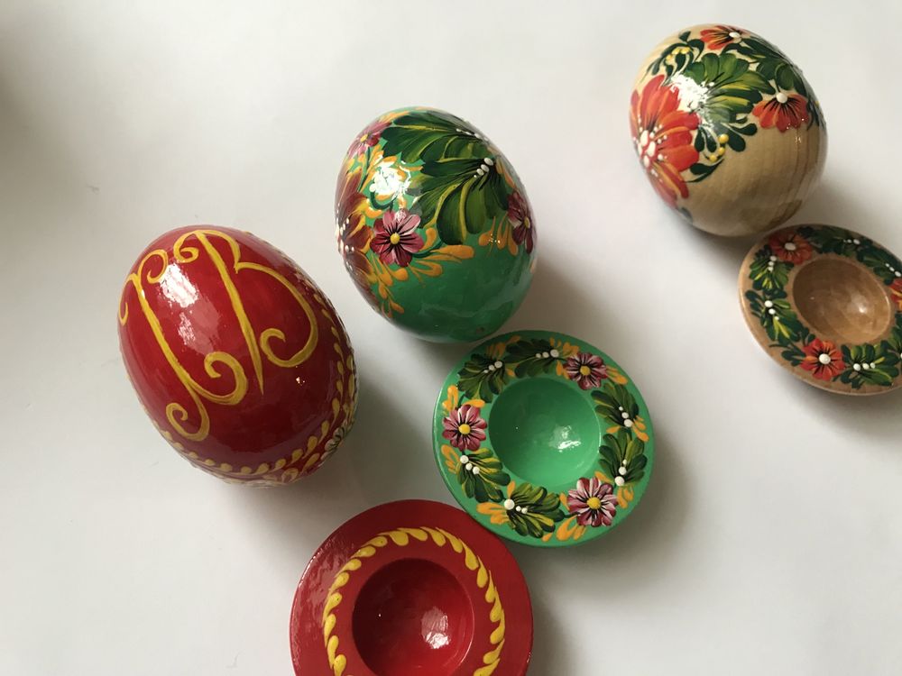 Писанки Пасхальные яйца на подставке Петриковка
