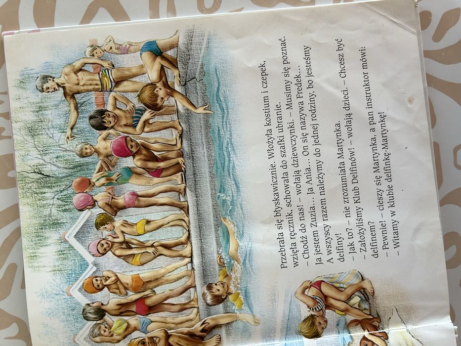 Martynka uczy się pływac Chotomska