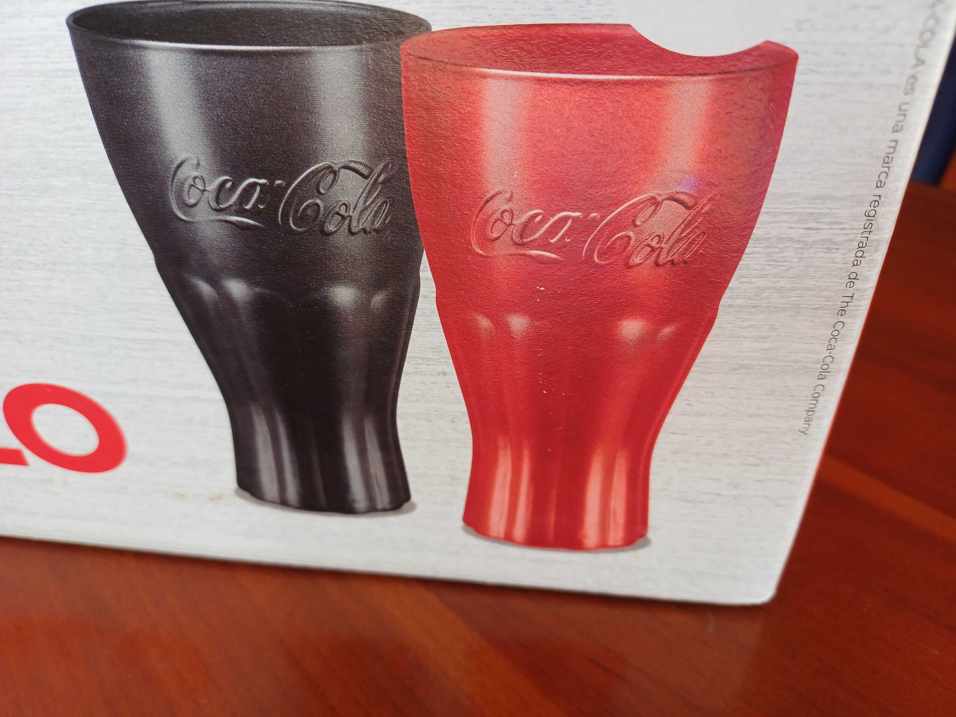 12 copos coca cola Novos