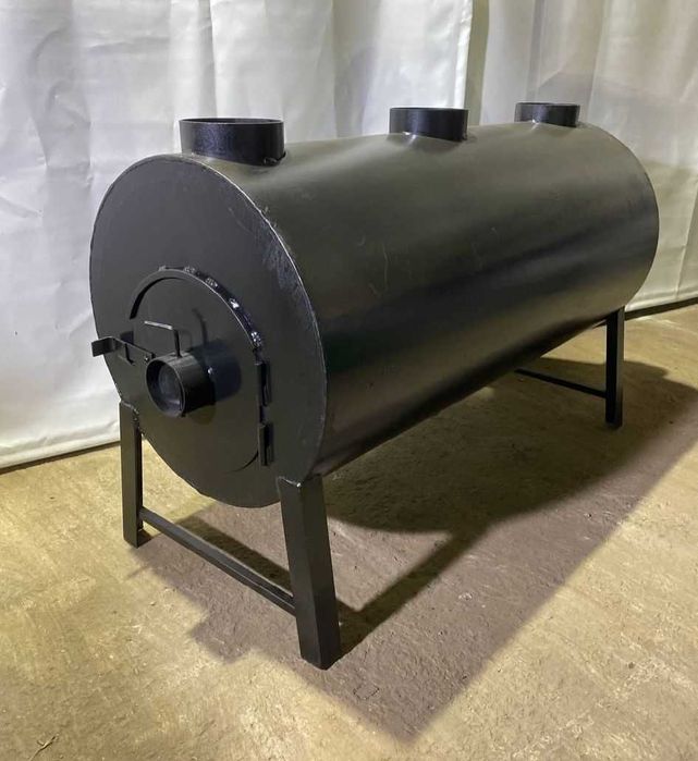 ДУЖЕ ЕКОНОМНА! ККД 90%! 1025м3! Піч Булер'ян Буржуйка / Печь Булерьян