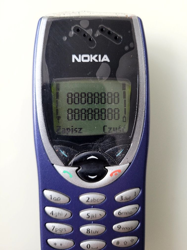 Nokia 8210 kolor niebieski, brak simlock, język PL