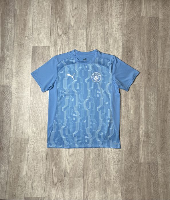 Футболка Puma Manchester City оригинал размер S подростковый футбол