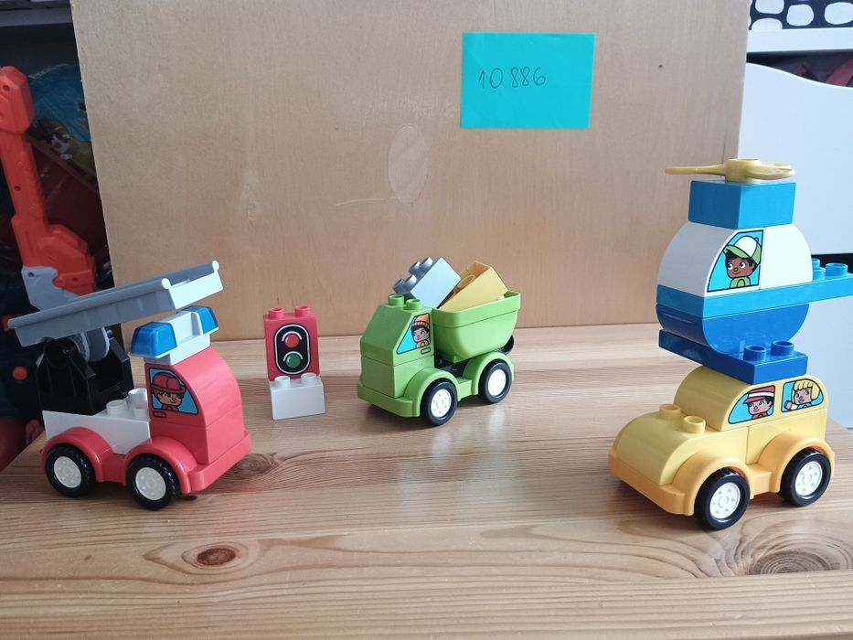 LEGO Duplo zestaw 10886 moje pierwsze samochodziki