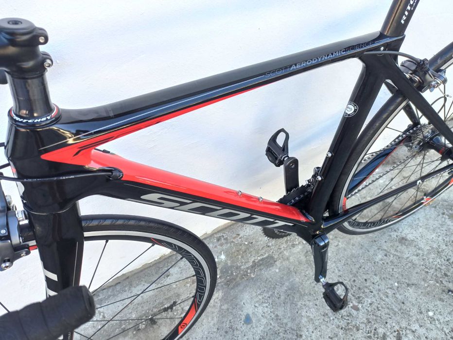 Rower szosowy kolarzówka Scott Foil carbon Ultegra DT Swiss 150-165cm