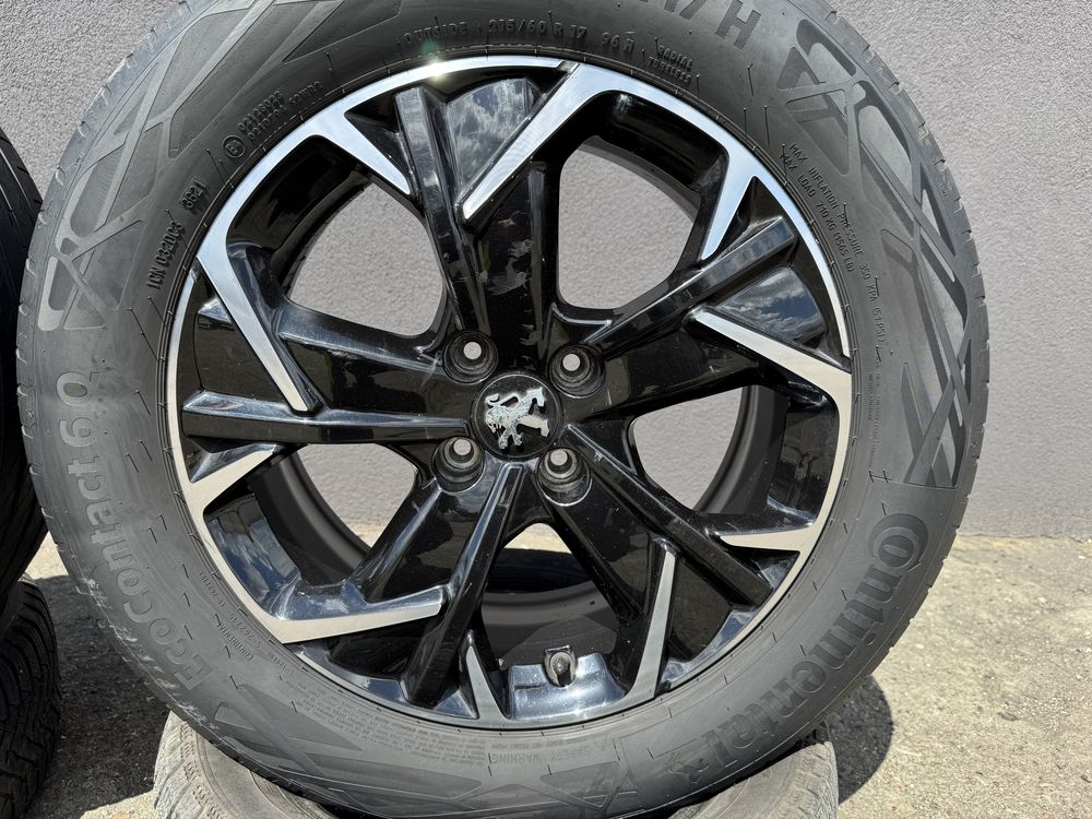Alufelgi alufelga Peugeot Citroen 4x108 ET32 Continental 215/60 R17