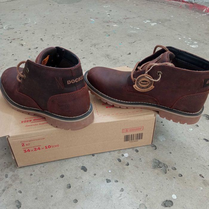 Свитер военный Ботинки Dockers Новые демисезонные