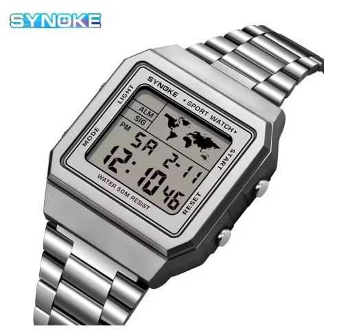 Luksusowy zegarek elektroniczny SYNOKE