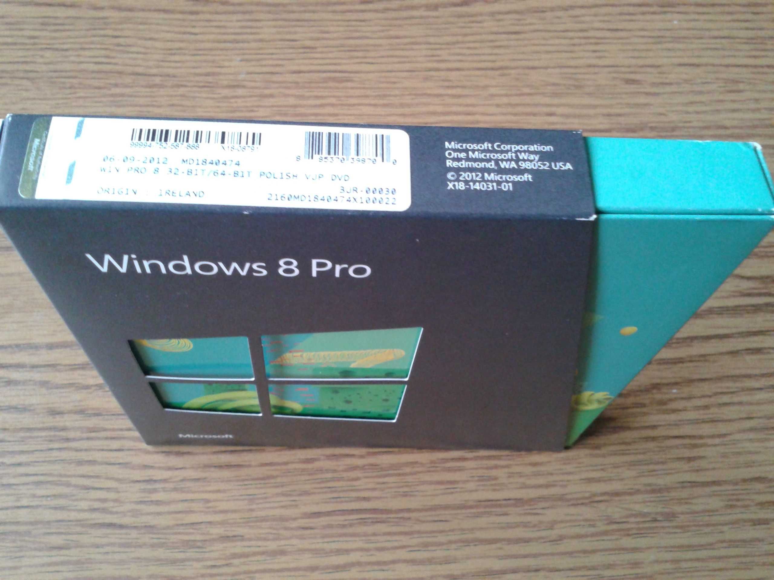 Microsoft Windows 8 Professional BOX PL