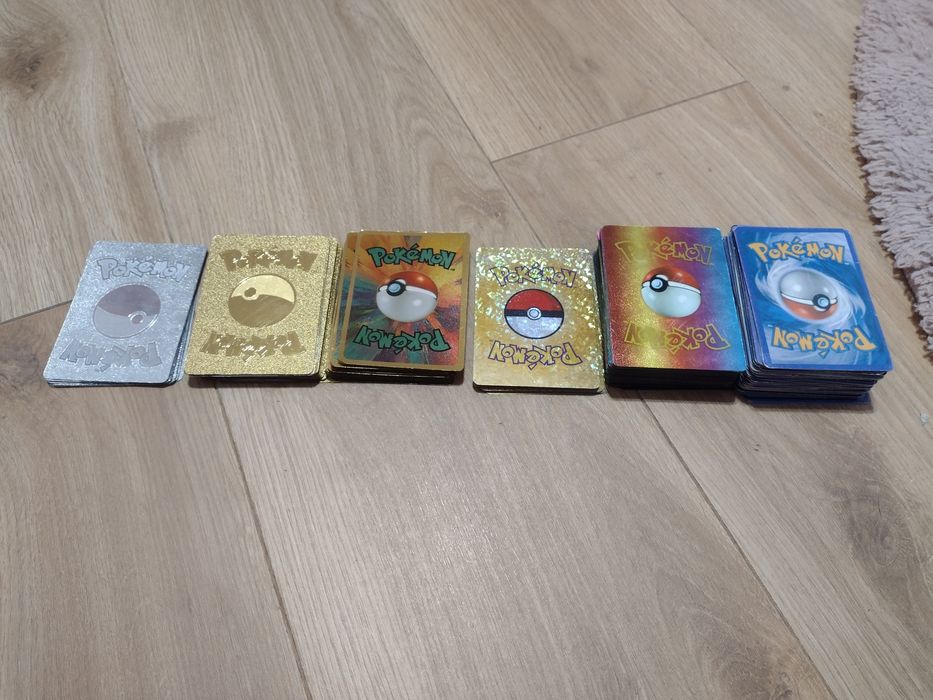 Karty Pokemon różne rodzaje 202 szt.