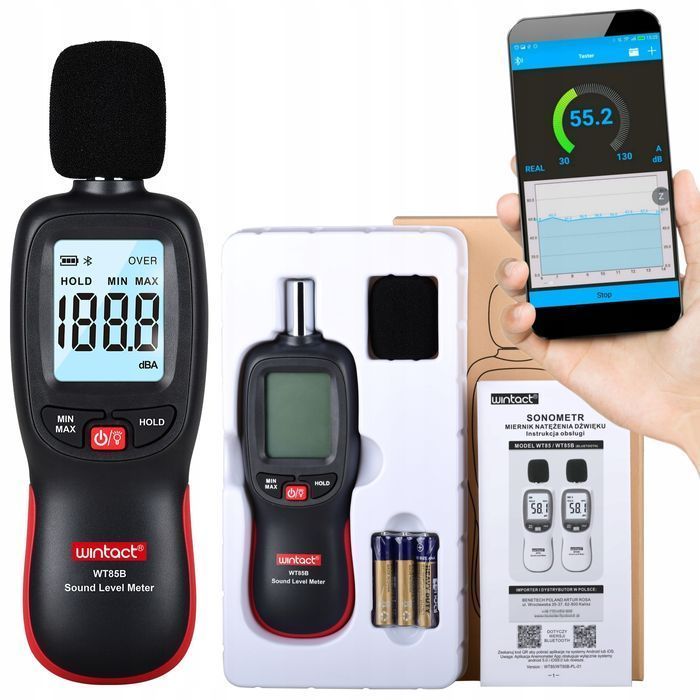 Decybelomierz Sonometr Bluetooth Aplikacja Na Tel