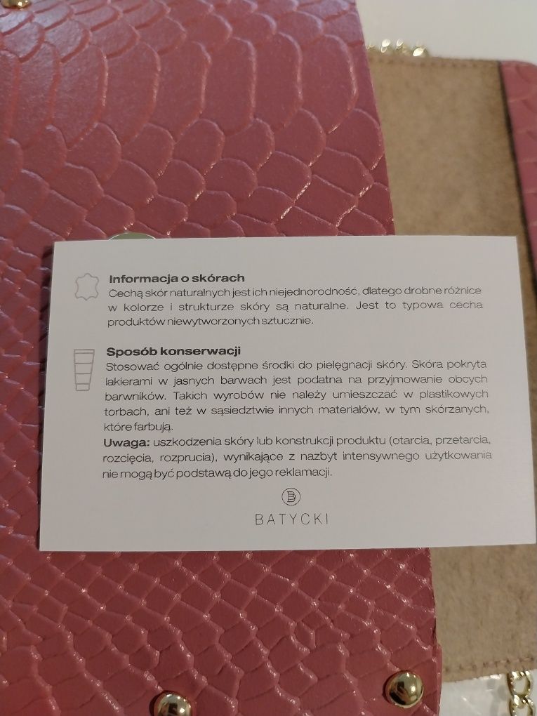 Torebka Batycki skóra